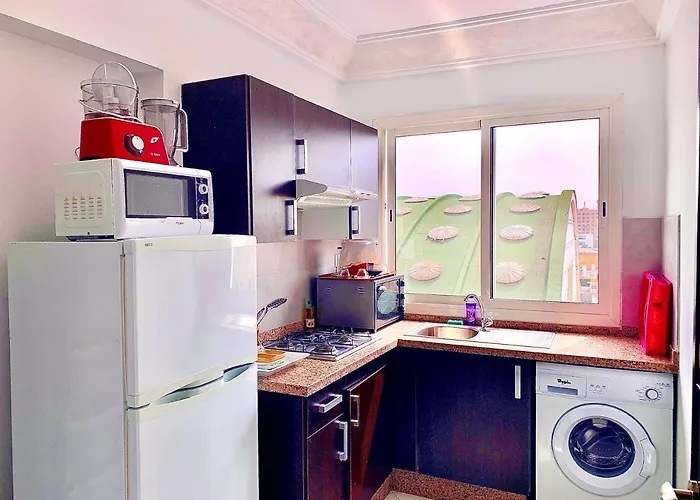 Sab 11 - Superb View. Nice 2 Bedrooms In Front Of The Mosque Hassan 2. Prime Location